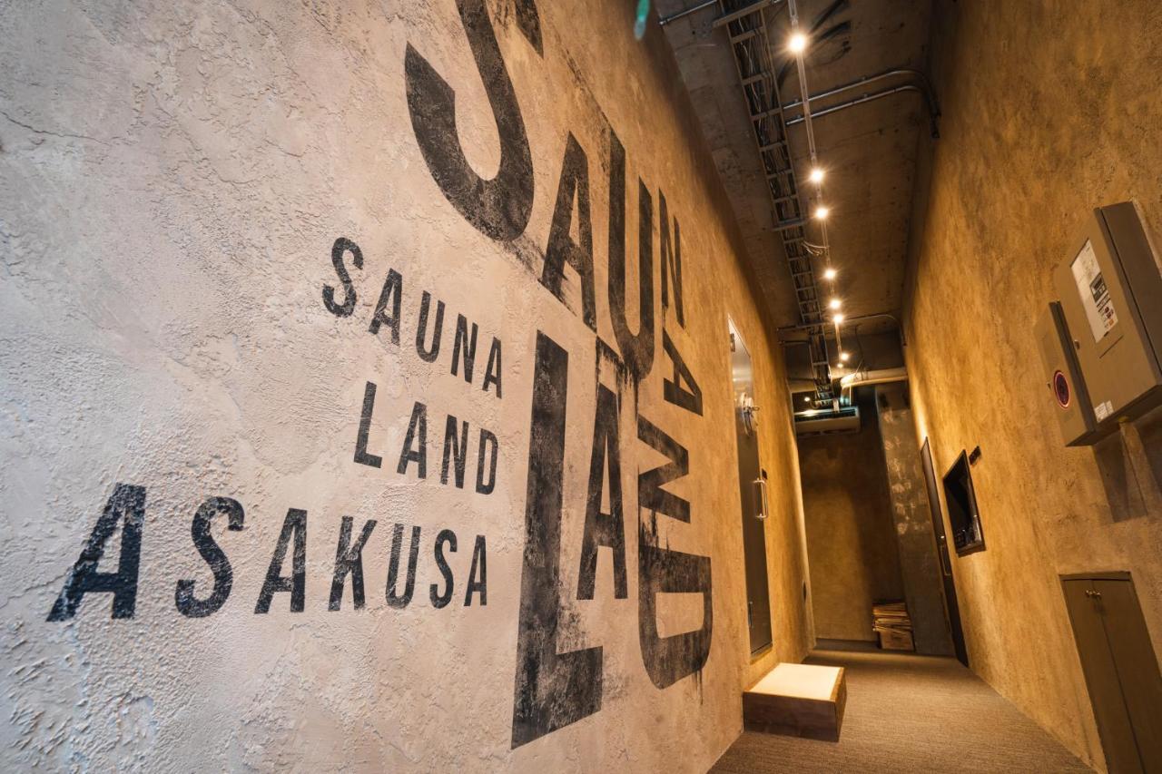 Saunaland Asakusa Tokyo Exterior photo